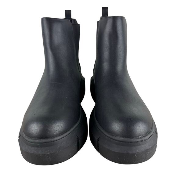 BP NIYA LUG SOLE‎ CHELSEA BOOT IN BLACK NWOB WOMEN'S SIZE 7.5M - Picture 2 of 12